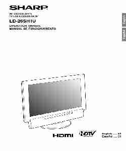 Sharp Flat Panel Television LD-26SH1U-page_pdf